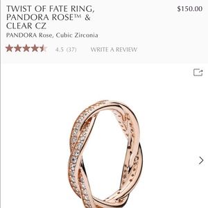 Pandora Rose Gold Ring